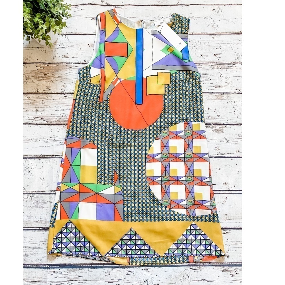 OVI Geometric Shift Dress